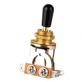 MUSICLILY M912 Переключатель 3-х позиционный, Les Paul/EPI, золото