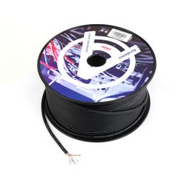 AURASONICS MC222BS микрофонный кабель Ø6мм, 39*0.10, 0.31mm², 22AWG, плетеный экран, бухта 100м