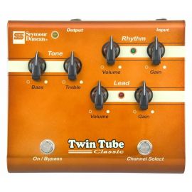 SEYMOUR DUNCAN SFX-03 Twin Tube Classic Pedal Напольный ламповый предусилитель, 2 канала,