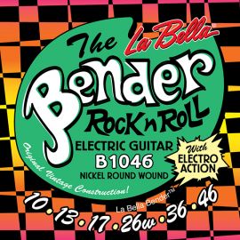 LA BELLA B1046 The Bender Regular Комплект струн для электрогитары, никелированные
