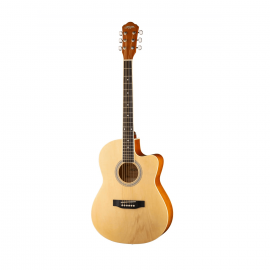 CARAVAN HS-3911 N Гитара акустическая с вырезом, верхняя дека липа, обечайка и нижняя дека липа, гриф махагони, цвет Natural