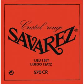 SAVAREZ 570 CR CRISTAL SOLISTE Red (Франция) для классической гитары NORMAL