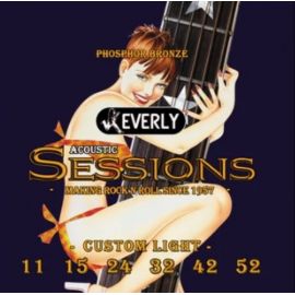 EVERLY 7211 Sessions Комплект струн для акустической гитары, фосфорная бронза, 11-52