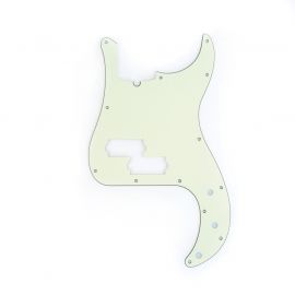 MUSICLILY MX1303IV Защитная накладка бас-гитары Precision Bass, 3 слоя, слоновая кость