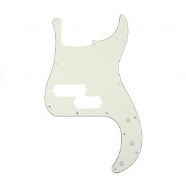 MUSICLILY MX1396IV Защитная накладка 5-струнной бас-гитары Precision Bass, 3 слоя, слоновая кость