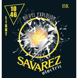 SAVAREZ X50L 10-46 Комплект струн для электрогитары, никелированные, 10-46