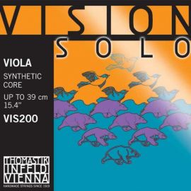 THOMASTIK VIS200 Vision Solo Комплект струн для альта размером 4/4, среднее натяжение