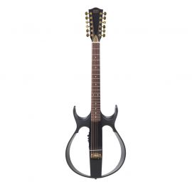MIG Guitars SG2BL23 SG2 Сайлент-гитара 12-струнная, черная