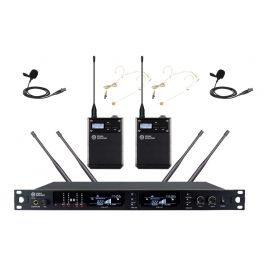 DDM SOUND XT-4 Радиосистема UHF. 2 головных микрофона