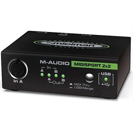 M-AUDIO MidiSport 2x2 USB MIDI-интерфейс