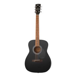CORT AF510E-BKS Standard Series Электро-акустическая гитара, цвет черный