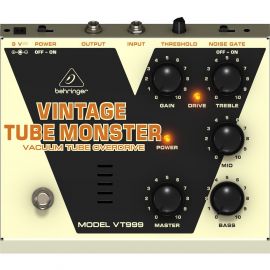 BEHRINGER VT999 Педаль эффектов ламповая овердрайв со встроенным гейтом VT999