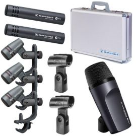 SENNHEISER E 600 SERIES DRUM CASE Комплект микрофонов для ударной установки в кейсе