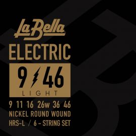 LA BELLA HRS-L Комплект струн для электрогитары 009-046
