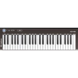 AXELVOX KEY49j black MIDI-клавиатура 4-октавная (49 клавиш) динамическая MIDI-клавиатура USB