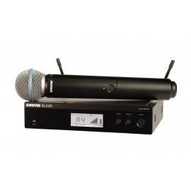 SHURE BLX24RE/B58 M17 радиосистема вокальная с капсюлем динамического микрофона BETA 58