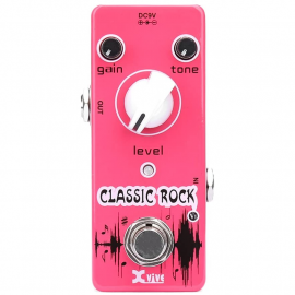 XVIVE V1 Classic Rock Педаль эффектов гитариста, металлический мини-корпус, 9В