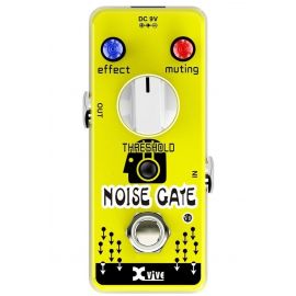 XVIVE V11 Noise Gate Педаль эффектов гитариста, металлический мини-корпус, 9В
