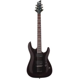 SCHECTER DEMON-6 FR MBK Гитара электрическая, 6 струн, кропус липа, гриф клен, лады 24X Jumbo