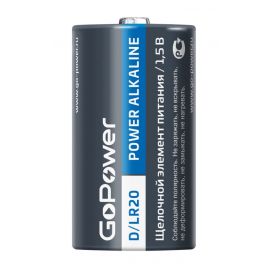 GOPOWER 00-00017862 Super Power Alkaline Элемент питания D / LR20 1.5В