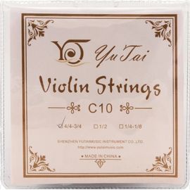 YU TAI C10 1/2 violin strings Струны для скрипки. Первая струна - высокоуглеродистая нержавеющая сталь