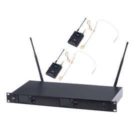 LAUDIO 6000-US Беспроводная микрофонная система, 2 головных микрофона