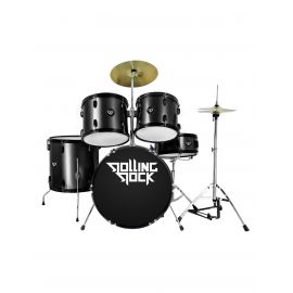 ROLLING ROCK JR-2221A BK Ударная установка, цвет матовый черный