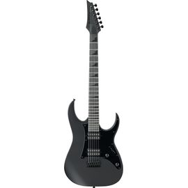 IBANEZ GRGR131EX-BKF электрогитара H-H,24 лада Stratocaster цвет - чёрный