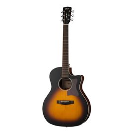 CORT GA1E-OPSB Grand Regal Series Электро-акустическая гитара, санберст