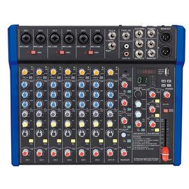 BG B628DSP Пульт микшерный, 6 моно, 1 стерео, 1AUX, DSP процессор 24bit/48KHz, USB MP3 плеер, BT