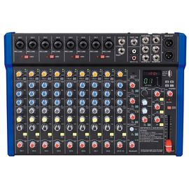 BG B828DSP Пульт микшерный, 8 моно, 1 стерео, 1AUX, DSP процессор 24bit/48KHz, USB MP3 плеер, BT