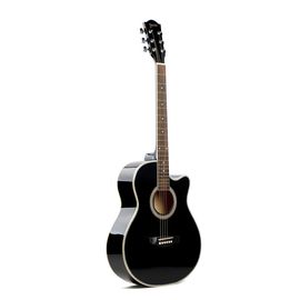 DEVISER L-706 BK Гитара акустическая с вырезом, верхняя дека ель,