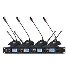 DDM SOUND UM-4 Беспроводная конференц-система 4 настольных радио-микрофонных передатчика