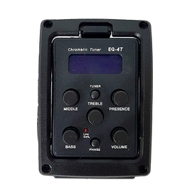 BAGGZ EQ-4T Эквалайзер 4х полосный для акустических гитар, с тюнером