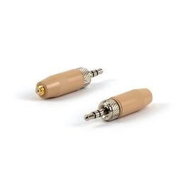AURASONICS MDJ35L переходник с разъема MicroDot на mini-Jack 3,5 мм c фиксатором, cовместим с SENNHEISER
