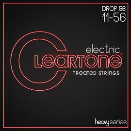 CLEARTONE 9456 Heavy Series Комплект струн для электрогитары, никелированные, с покрытием, 11-56
