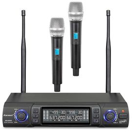 KARSECT JRU-650D/HT-52C UHF PLL радиосистема с 2 ручными микрофонами