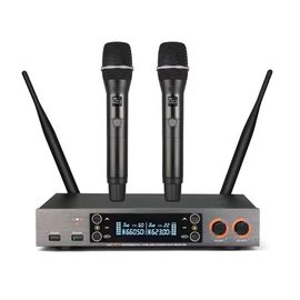 LAUDIO LS-201-2M Беспроводная микрофонная система, 2 ручных передатчика