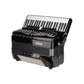 AURUS JH2012A-BLACK Аккордеон 41/120/13+6+1, черный, с футляром