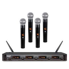 KARSECT JRU-400 4/HT-18C UHF Радиосистема с 4 ручными микрофонами