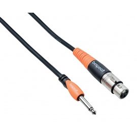 BESPECO SLJF900 Кабель готовый микрофонный серии "SILOS", JACK mono - XLR3F, длина 9м