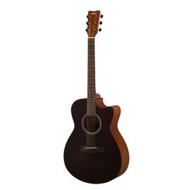 YAMAHA FS400C-SMB Гитара акустическая, с вырезом, черная