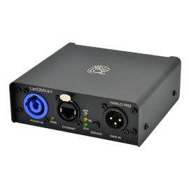 ЯRILO LANdmx4+1 ART-NET DMX конвертер на 4 выхода DMX-512 (2048 каналов) и один вход DMX-512