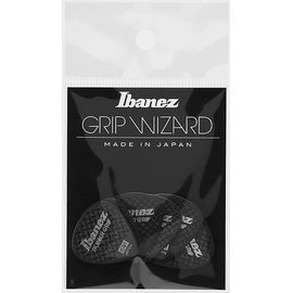 IBANEZ SAND GRIP PPA16HRG-BK Медиаторы комплект 6 шт., жесткие, толщина 1 мм