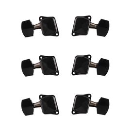METALLOR MH-34-BK-3+3 Колки для гитары 3+3, черные