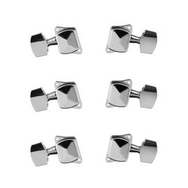 METALLOR MH-34-CR-3+3 Колки для гитары 3+3, хром,