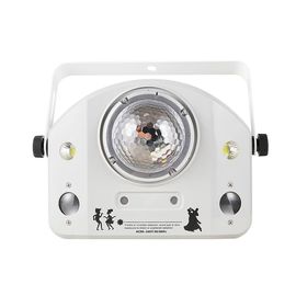 LED STAR MA-E001A ффект светодиодный, 4 в 1, 50W, Gobo, Water Wave, Strobe, Laser red/green, DMX