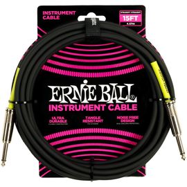 ERNIE BALL 6399, 4.57м Инструментальный кабель