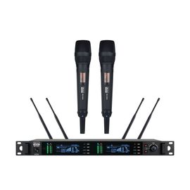 XLINE MD-968A(NEW) Двухканальная радиосистема с двумя ручными передатчиками