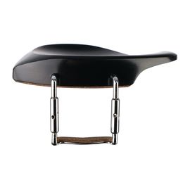 WBO VC06Eh-4/4 Подбородник для скрипки, модель Stuber, крепление Hill, черное дерево